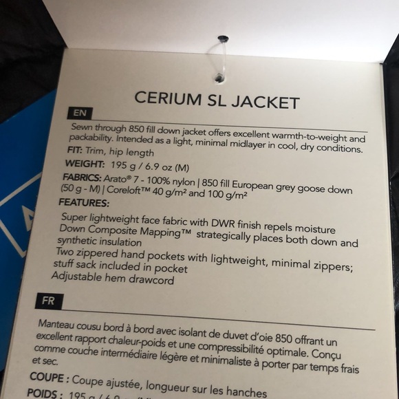 Arc’teryx • Lightweight Cerium SL Size Extra Large - Picture 6 of 11